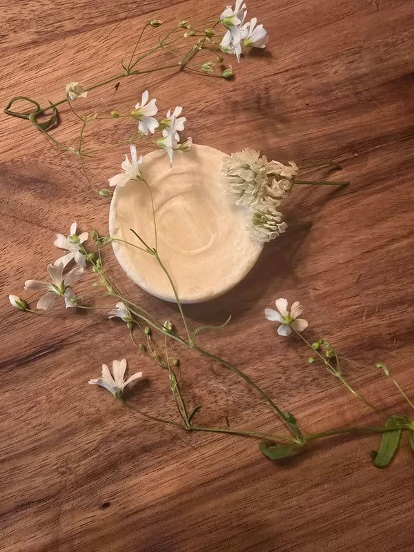 Small Floral Lard Soap